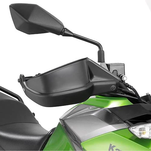 GIVI HP4121B Hand Protectors for Motorcycles - Black Kaw