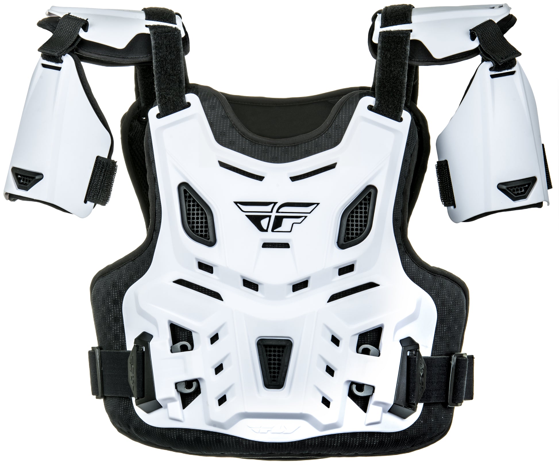 Fly Racing Youth CE Revel Roost Guard White (Part #36-16065 YTH CE WHT)