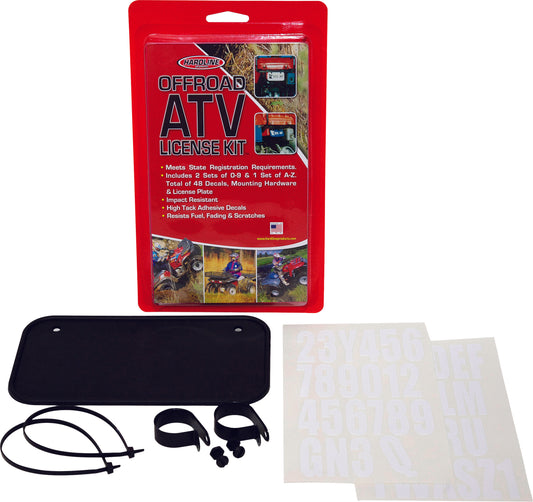 ATV License Plate Kit