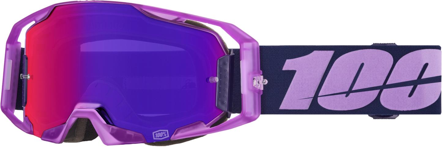 100-Percent Armatic Goggle Toyoko Mirror with Purple Lens - Part No. 50060-00013