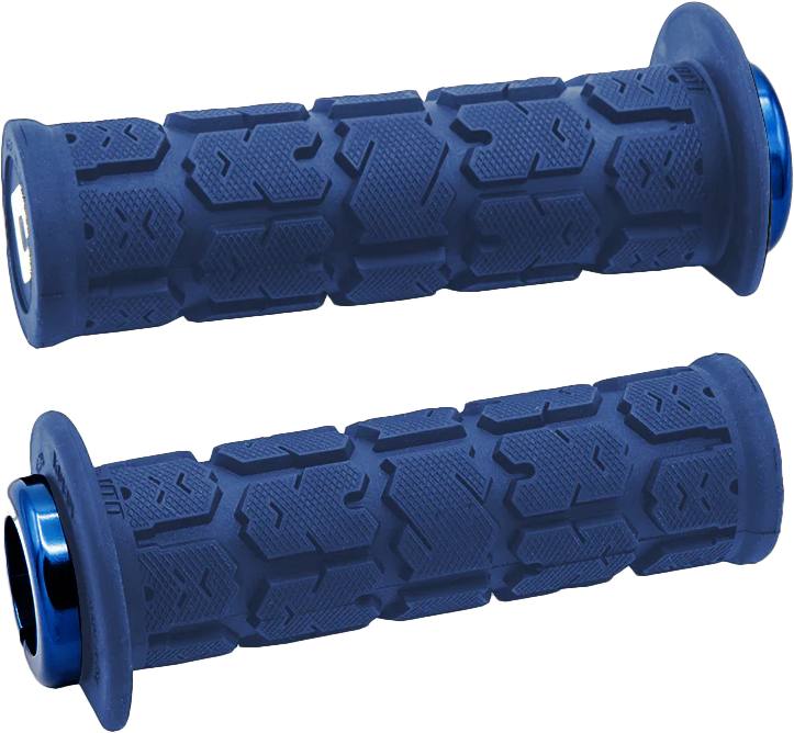 ODI ATV Rogue 2.1 Grip J33RGDU-U - 125mm Navy Blue/Blue with Lock-On Technology