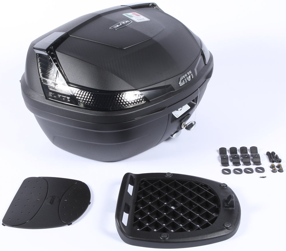 GIVI Blade Top Case 47L Monolock Series with Universal Mounting Kit for BMW, Ducati, Kawasaki