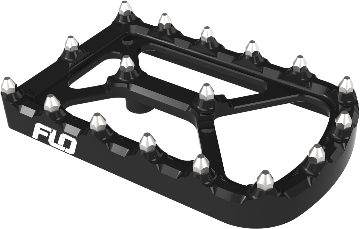 FLO Motorsports Universal Touring Tip Black HDBP-TIP BLK for Harley Davidson Touring Bikes