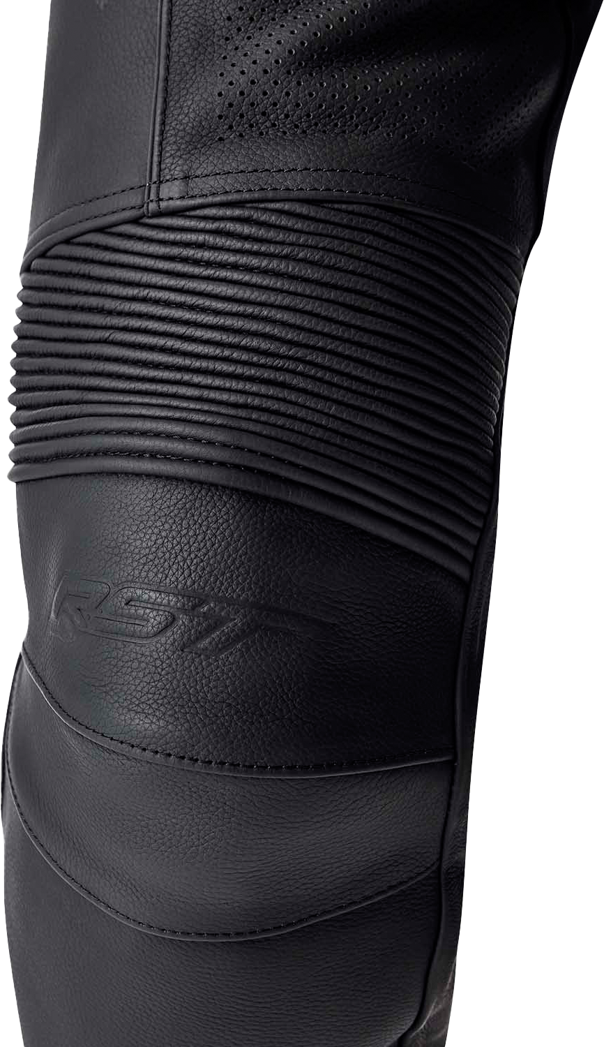 RST T2 D3o Leather Pants Black Medium - Durable Motorcycle Riding Gear