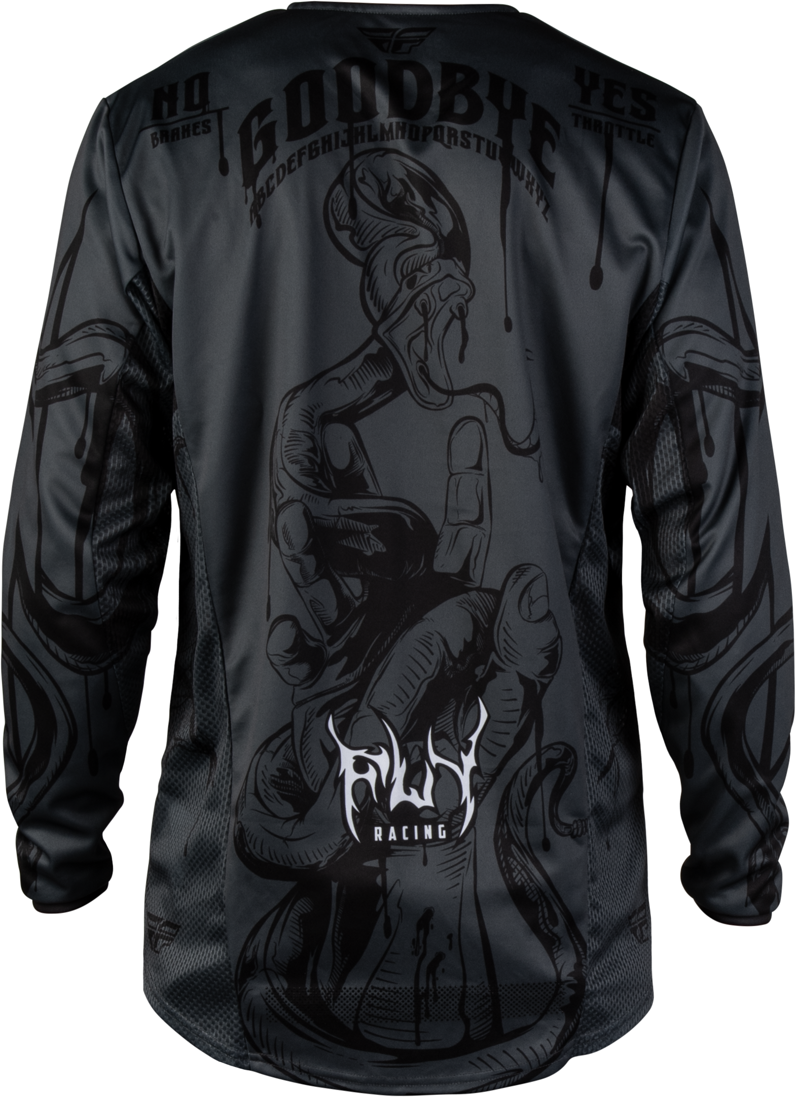 Kinetic Dark Series Jersey Grey/Black Xl