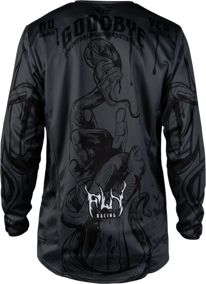 Kinetic Dark Series Jersey Grey/Black Sm