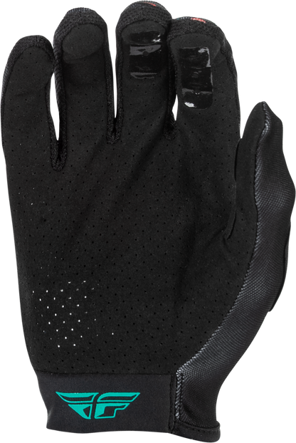 FLY RACING YOUTH LITE AMERICANA GLOVES BLACK/RED/GOLD YL'YL