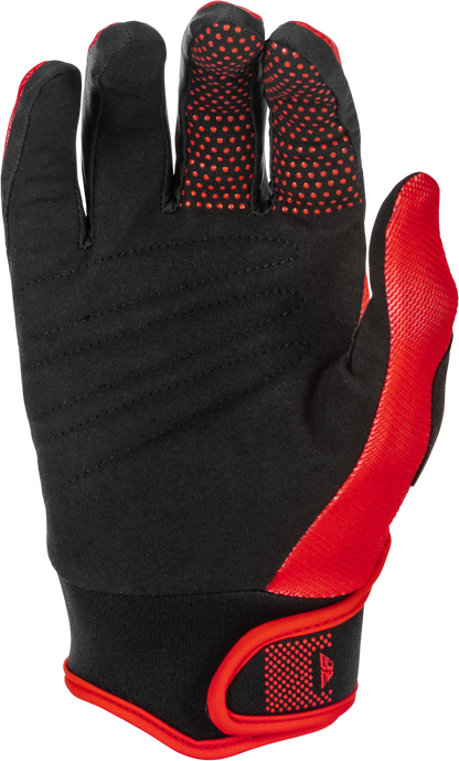 FLY RACING YOUTH F-16 GLOVES RED/BLACK/WHITE Y2XS'XS