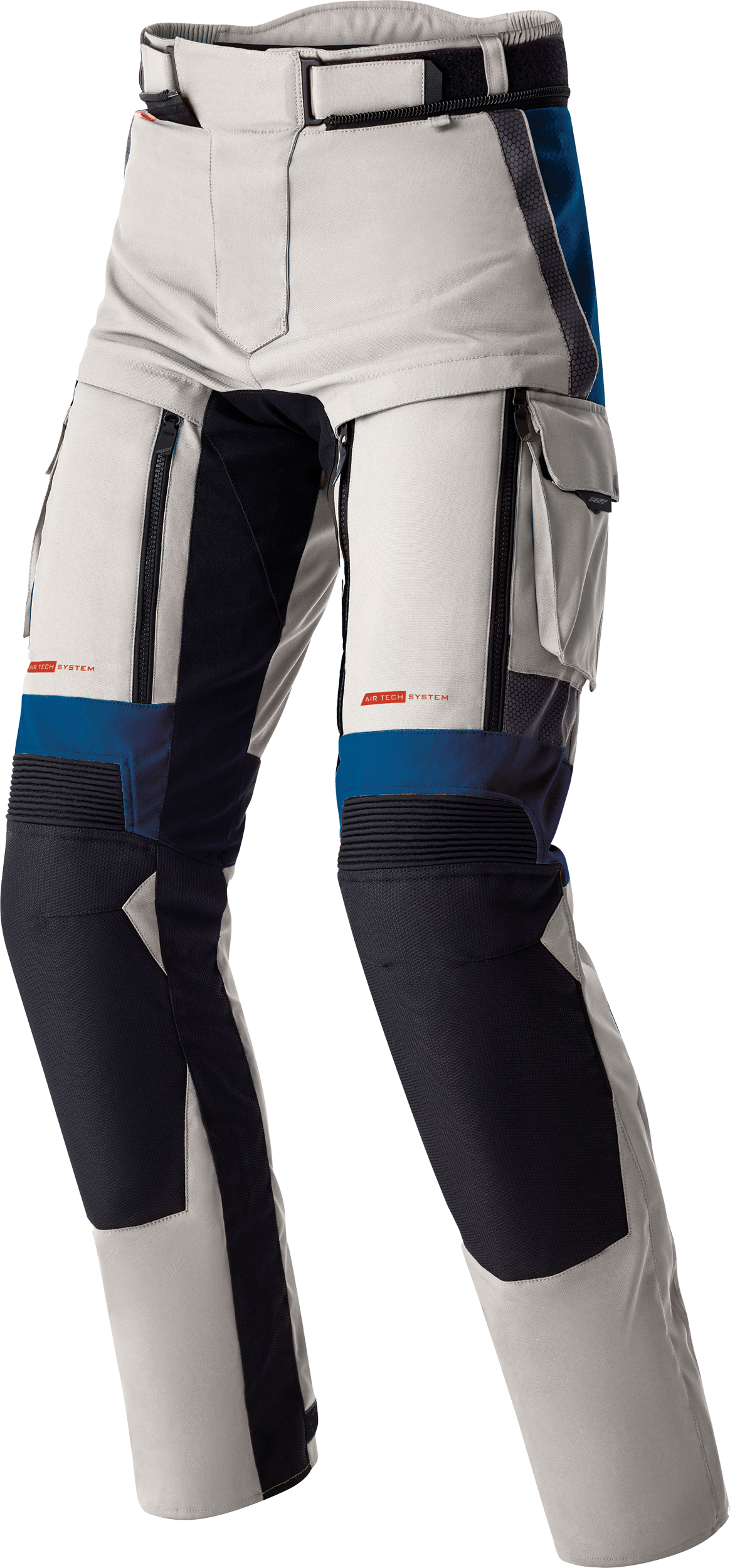 RST Women's PS Adventure D3O Pants Silver/Blue Textile XL – All-Weather Touring Gear