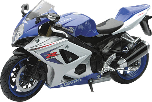 Replica 1:12 Super Sport Bike 08 Suzuki Gsx R1000 Blue
