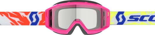 Scott PRIMAL YOUTH GOGGLE PINK CLEAR LENS