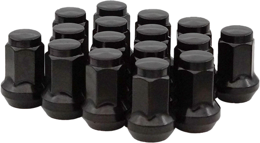 SEDONA DFC-54038B Black Tapered Lug Nuts, 3/8 inch, Pack of 16