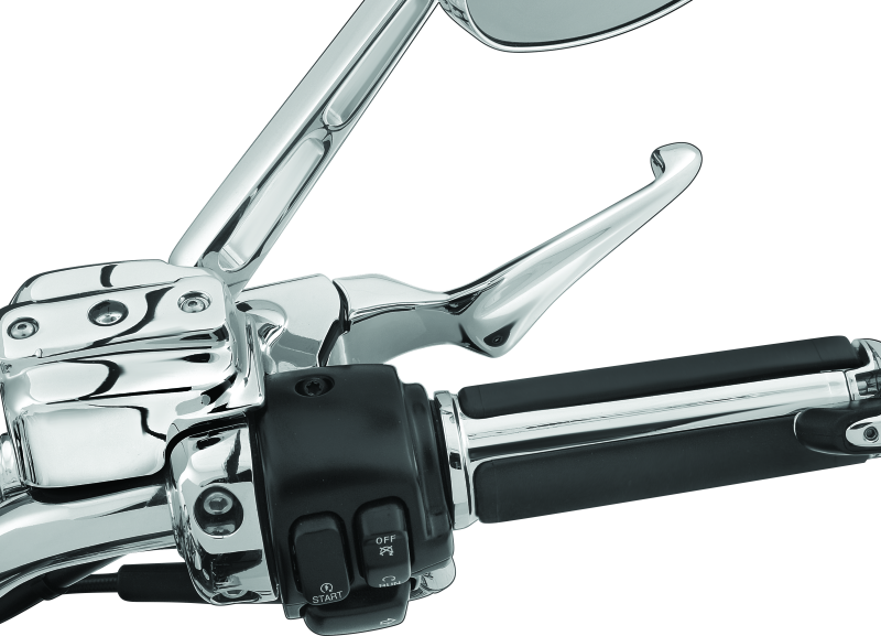 Kuryakyn Boss Blades 08-13 Touring Cable in Chrome for Harley Davidson Models
