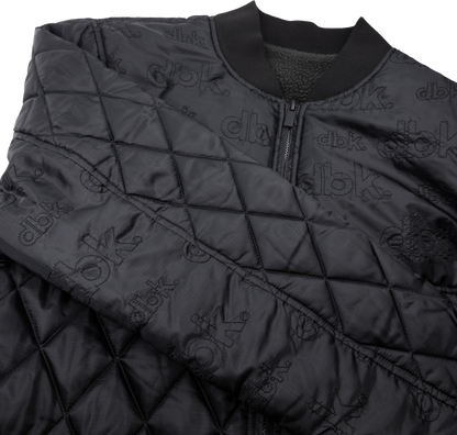 DBK JK-LINER-2X Black Liner Jacket with Ripstop Nylon and Sherpa Lining