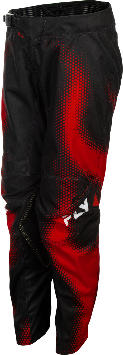 Youth Kinetic Torch Pants Black/Red/White Sz 18