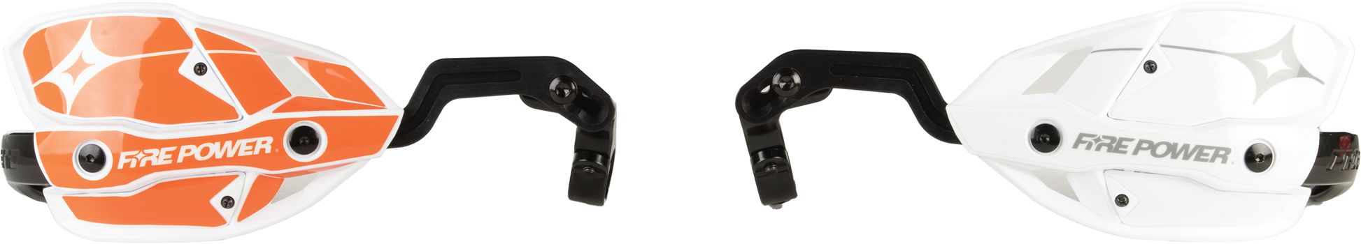 Fire Power 1 1/8-inch Closed Handguard Orange - Probend Design with Center Reach Mounts and Shield Ventilation