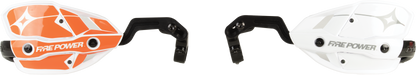 Fire Power 1 1/8-inch Closed Handguard Orange - Probend Design with Center Reach Mounts and Shield Ventilation