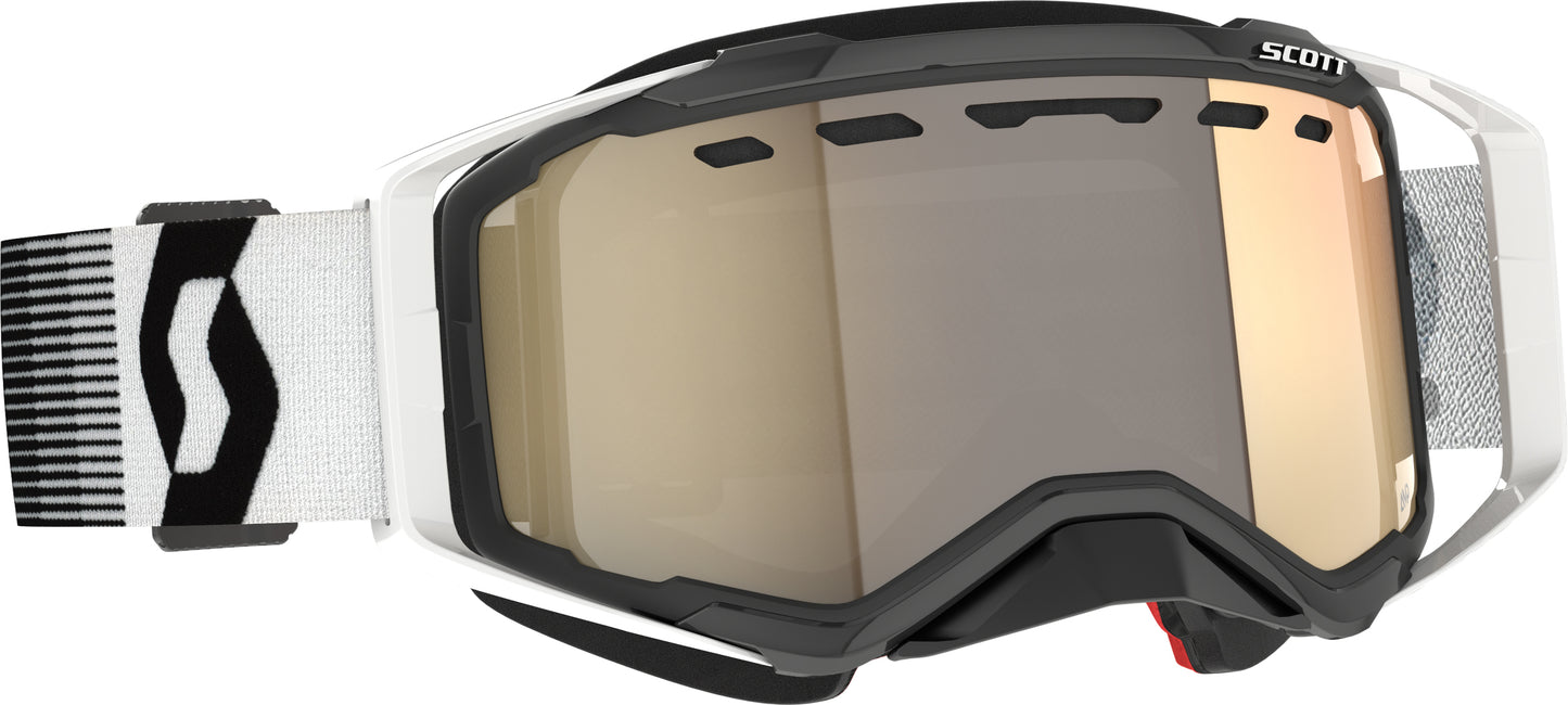 Scott Prospect Snowcross LS Goggle Premium Black/White Bronze Chrome - Part 278603-7702245