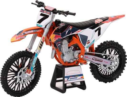 1:12 Scale Redbull Ktm 450sx F Aaron Plessinger #7