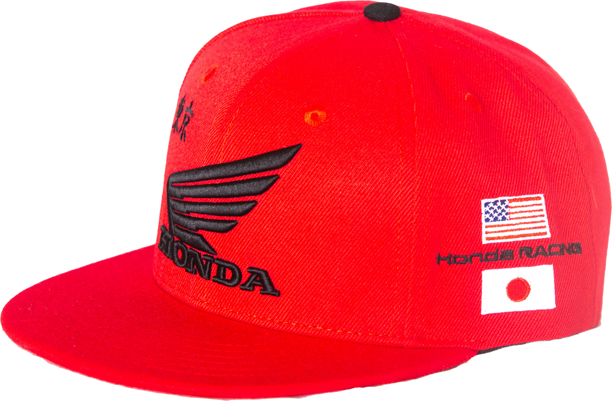 D-COR Honda Hat Factory Snapback in Red - Part Number 70-136-1