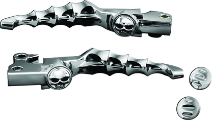 Kuryakyn Zombie Levers for Harley-Davidson XL Models - Chrome and Black Finish