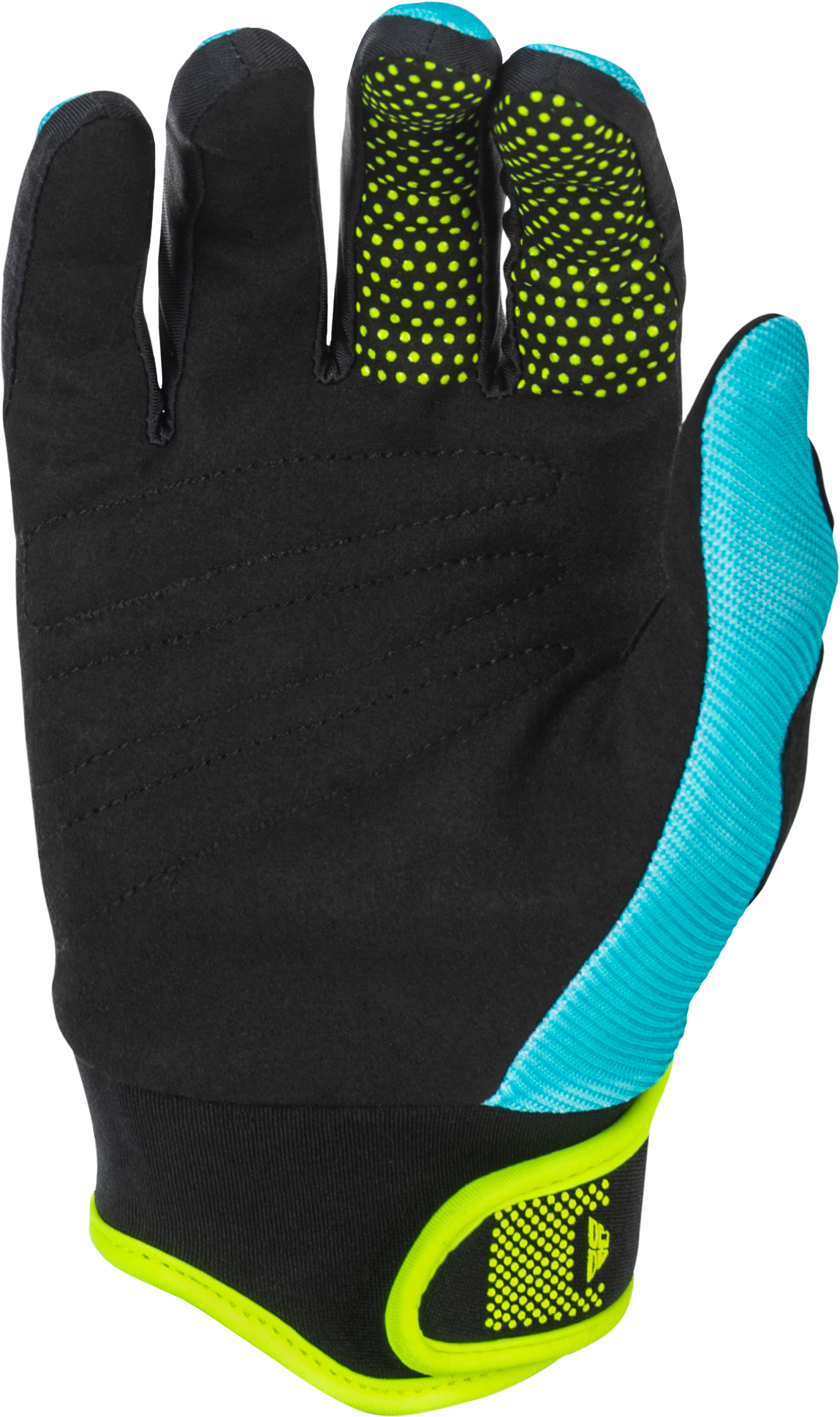 FLY RACING YOUTH F-16 GLOVES AQUA/BLACK/WHITE Y3XS'XS