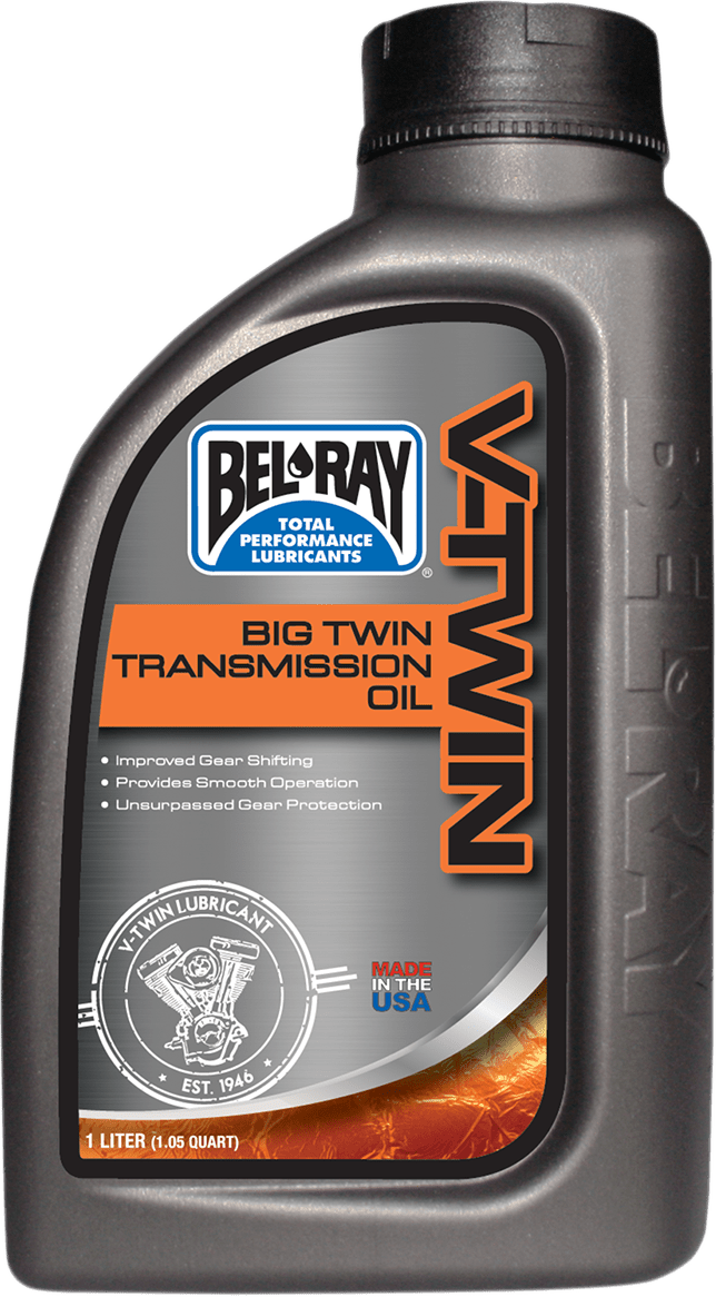 BEL-RAY Big Twin Transmission Oil 1L - Part Number 96900-BT1 - Kelly Motorsports