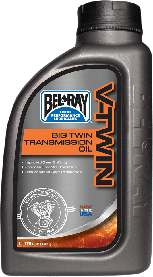 BEL-RAY Big Twin Transmission Oil 1L - Part Number 96900-BT1 - Kelly Motorsports