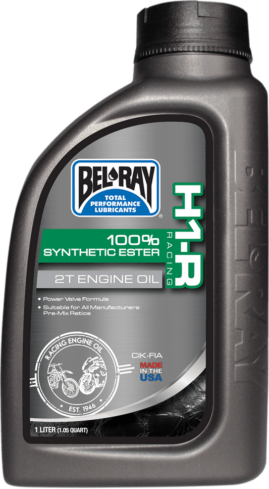 BEL-RAY H1-R Synthetic 2T Oil 1L 99280-B1LW - Kelly Motorsports