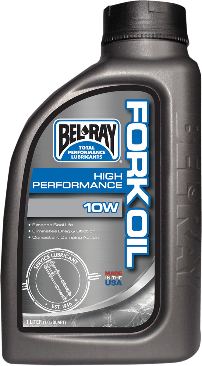 BEL-RAY High-Performance Fork Oil 10W 1Qt 99320-B1LW - Kelly Motorsports