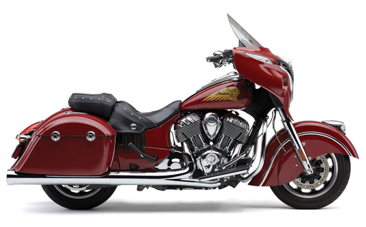 4" NH SLIP-ONS CHROME INDIAN GEN-2 BAG