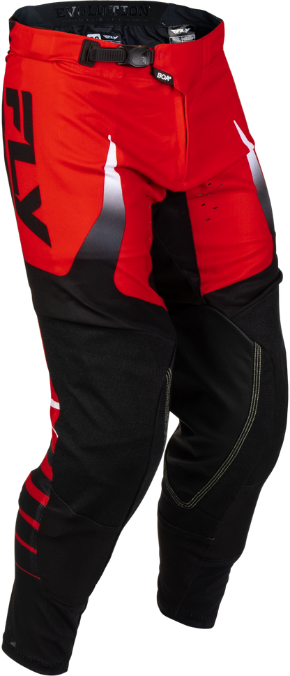 Evolution  Dst Bolt  Pants Red/Black/White Sz 28