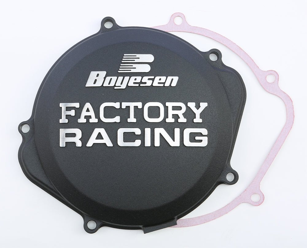 Boyesen CC-07XB Factory Racing Clutch Cover for Honda CRF250X (2004-2016) in Black - Kelly Motorsports
