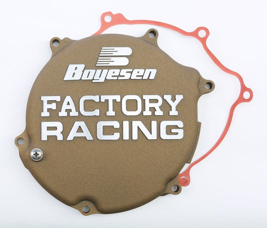 Boyesen CC-11AM Factory Racing Clutch Cover Magnesium for Kawasaki KX125 (2003-2005) - Kelly Motorsports