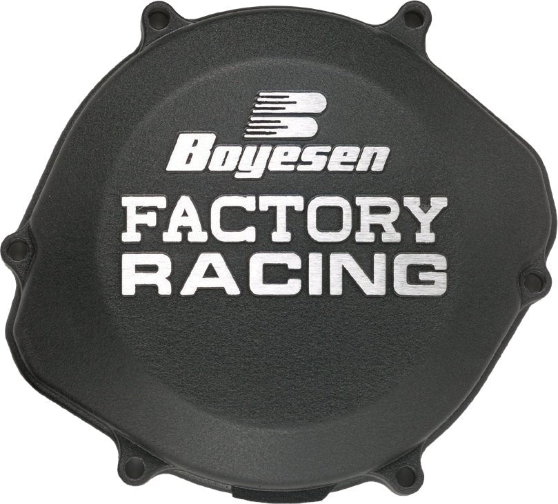 Boyesen Factory Racing Clutch Cover for Honda CR125R (1987-1994) - Black - Kelly Motorsports