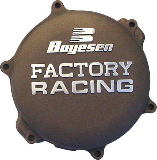 Boyesen Factory Racing Clutch Cover Magnesium for Honda CR125R (1987-1994) - Kelly Motorsports