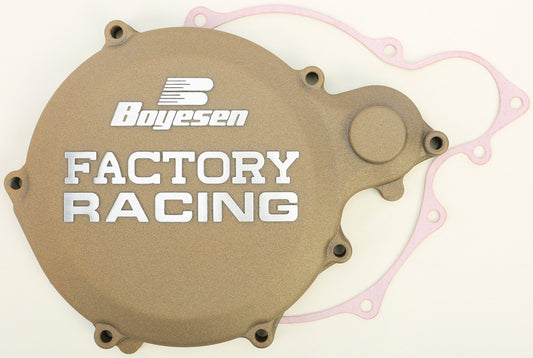 Boyesen Factory Racing Clutch Cover Magnesium for Yamaha WR250 and YZ250 (Part No. CC-32M) - Kelly Motorsports