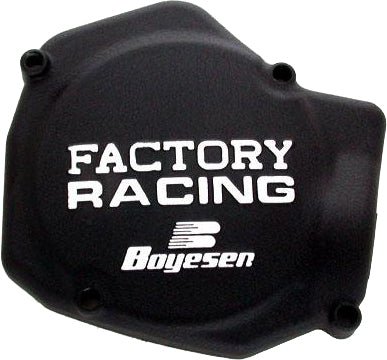 Boyesen Factory Racing Ignition Cover Black for Honda CR125R (1988-2004) - Kelly Motorsports