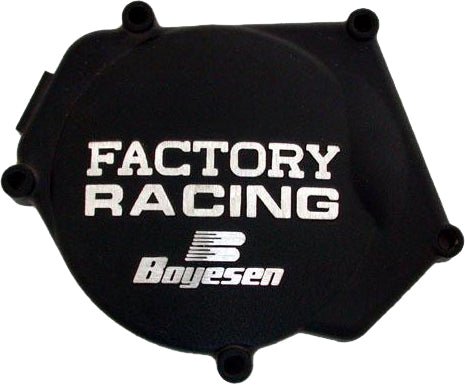 Boyesen Factory Racing Ignition Cover for Yamaha YZ250 and YZ250X (Part SC-32AB) - Kelly Motorsports