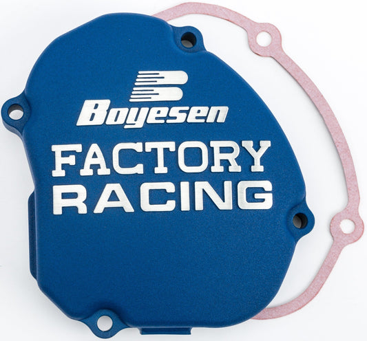 Boyesen SC-33AL Factory Racing Ignition Cover for Yamaha YZ125 (2005-2014) in Blue - Kelly Motorsports