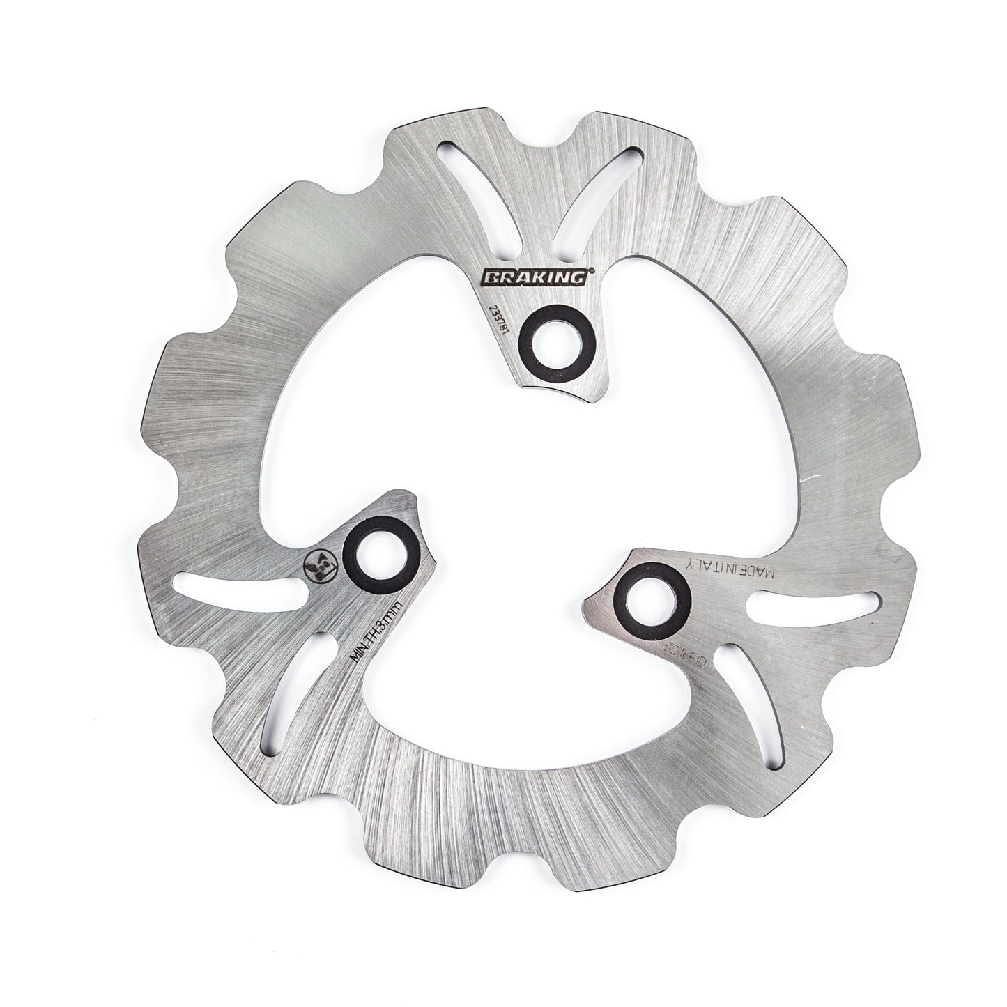 BRAKING SZ16FID Front Brake Rotor for Kawasaki KFX 400 and Suzuki LT - 500R - Kelly Motorsports