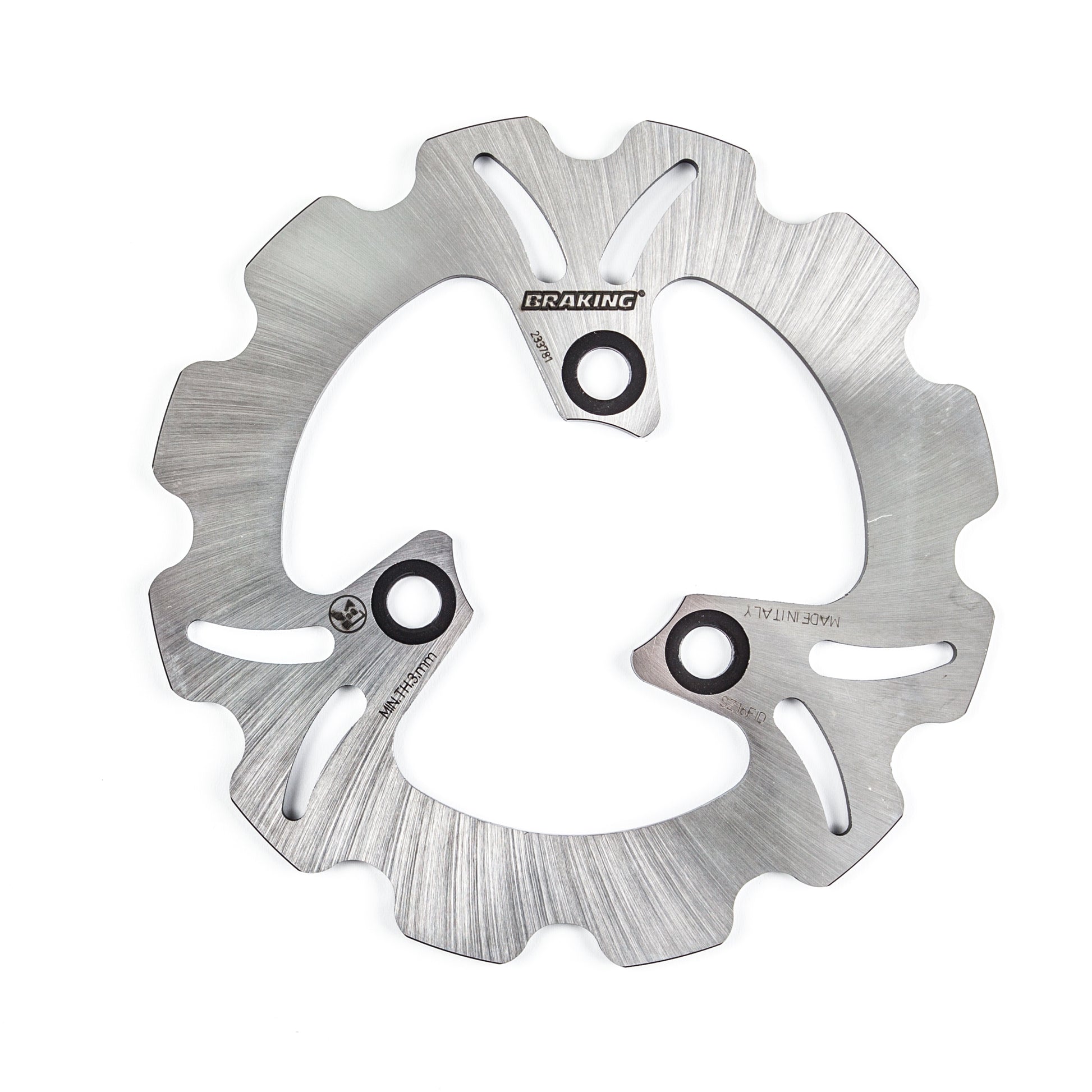 BRAKING SZ16FID Front Brake Rotor for Kawasaki KFX 400 and Suzuki LT - 500R - Kelly Motorsports