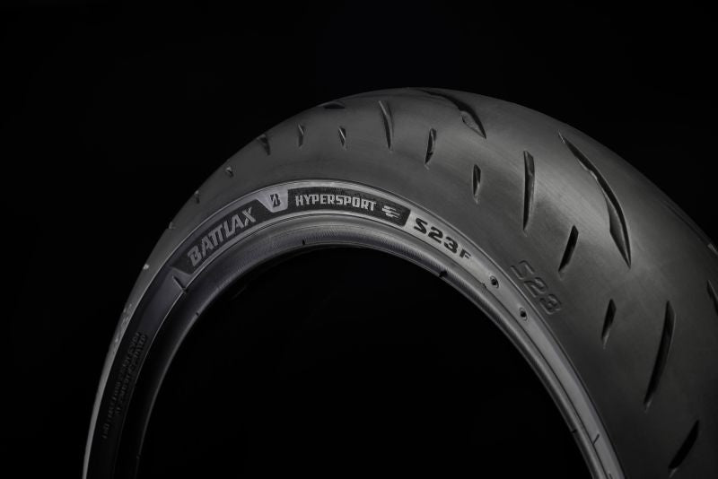Bridgestone Battlax Hypersport S23F Tire - 120/70ZR17 M/C 58W TL Front - Kelly Motorsports
