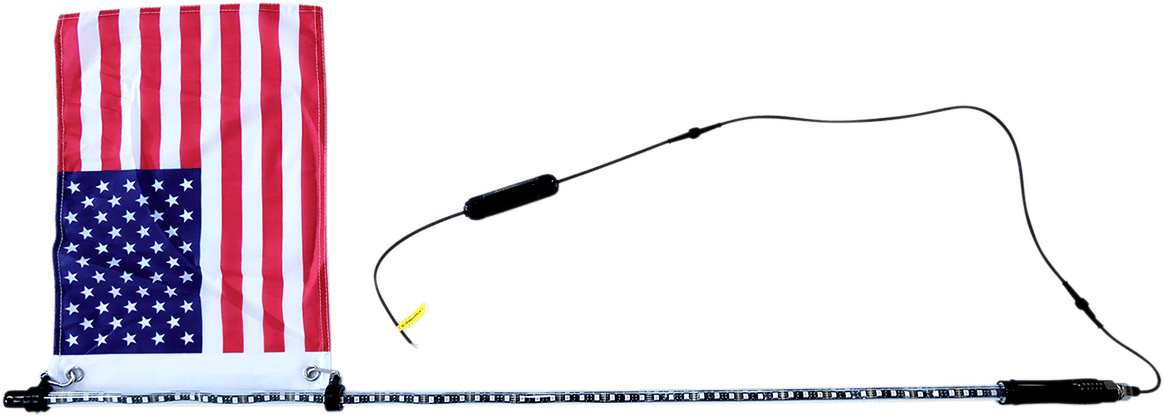 BRITE-LITES Color Changing LED Whip Rod BL-UTVWHIP4 – 4 Feet Bluetooth Controlled Flexible LED Light Stick - Kelly Motorsports
