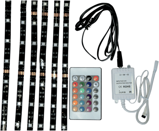 BRITE-LITES LED Accent Light Kit - Multicolor BL-RGBLEDM - Kelly Motorsports
