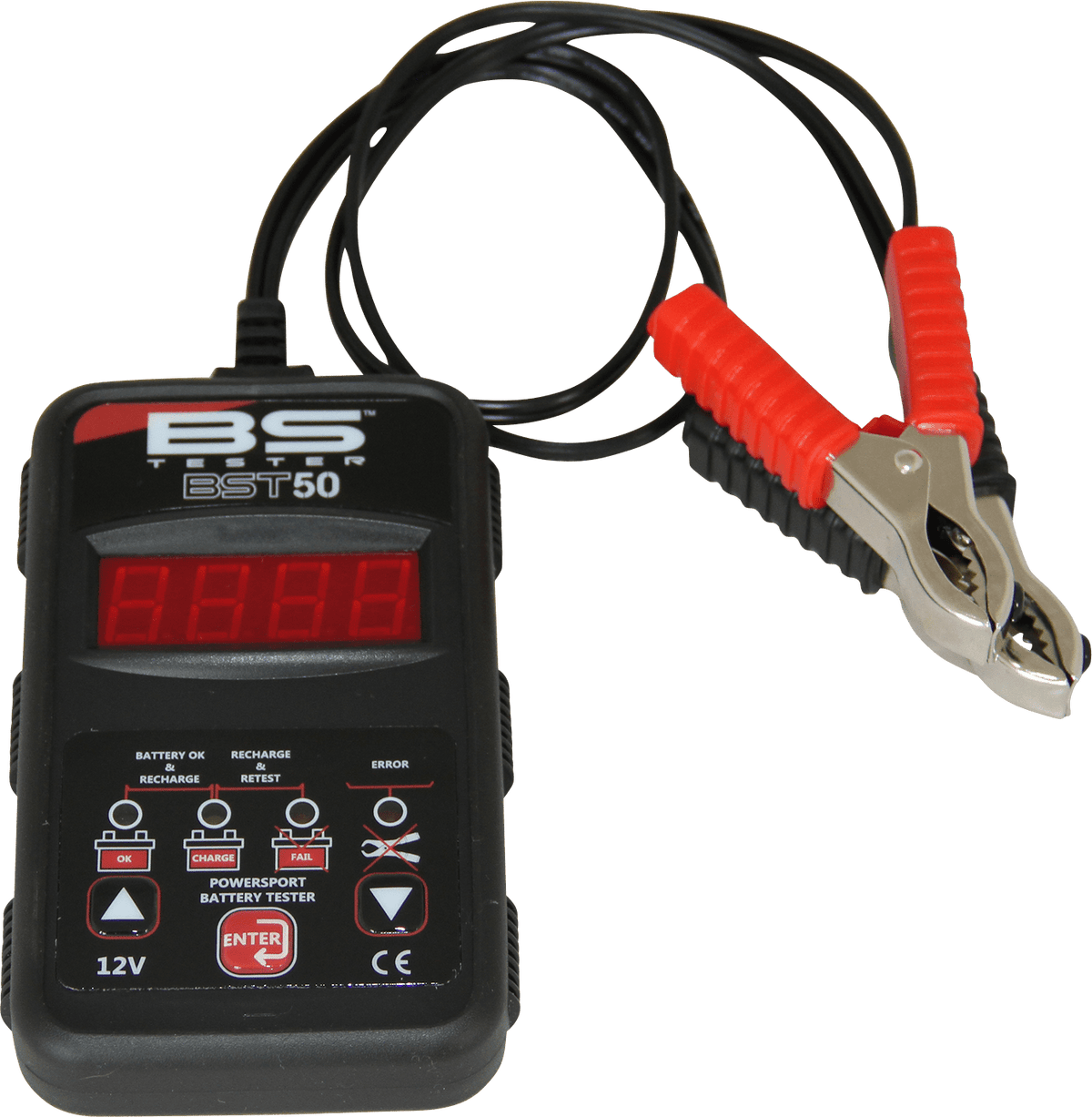 BS Battery 700517 Battery Tester with LED Level Indicator and SAE Port - Kelly Motorsports