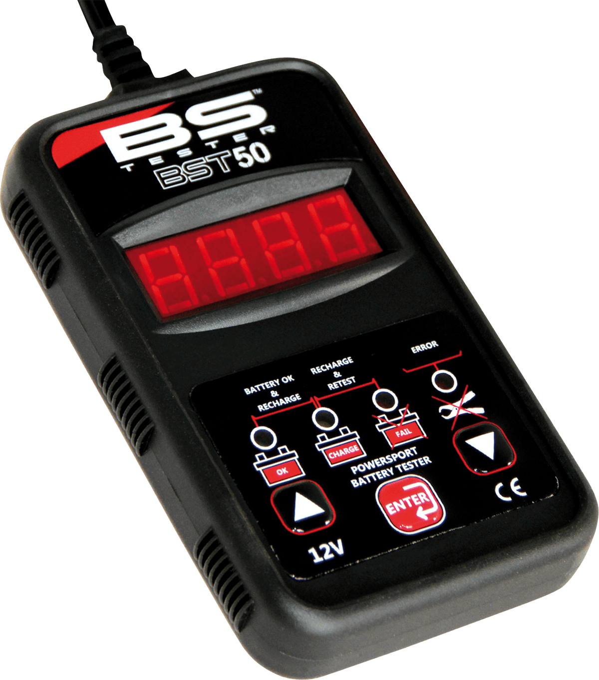 BS Battery 700517 Battery Tester with LED Level Indicator and SAE Port - Kelly Motorsports