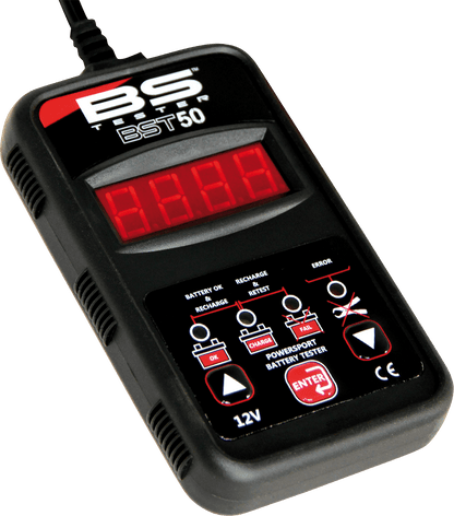 BS Battery 700517 Battery Tester with LED Level Indicator and SAE Port - Kelly Motorsports