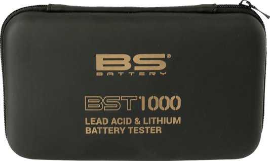 BS BATTERY BST 1000 12V Battery Tester - Comprehensive Vehicle and Motorcycle Battery Diagnostics - Kelly Motorsports