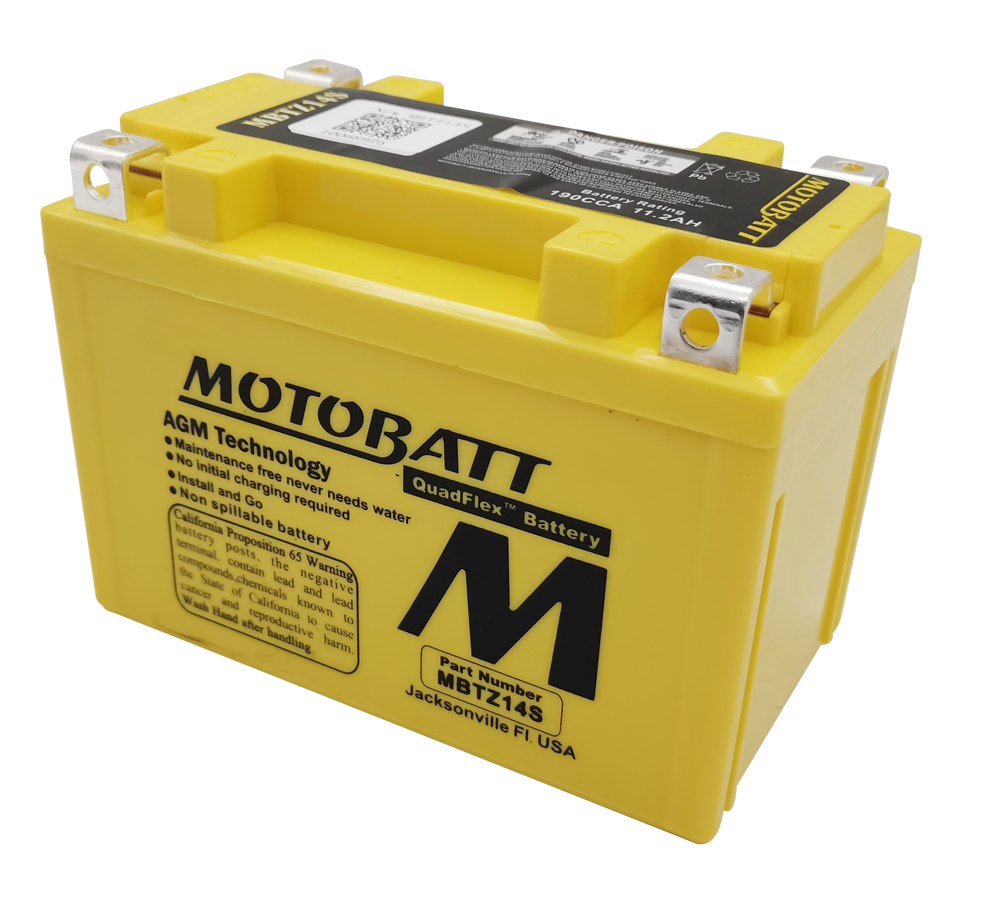 MotoBatt Quadflex AGM Batteries